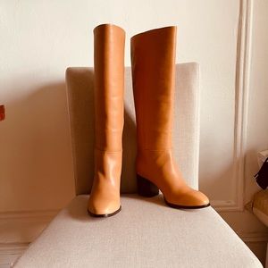 JCrew Sadie Leather Knee High Boots
